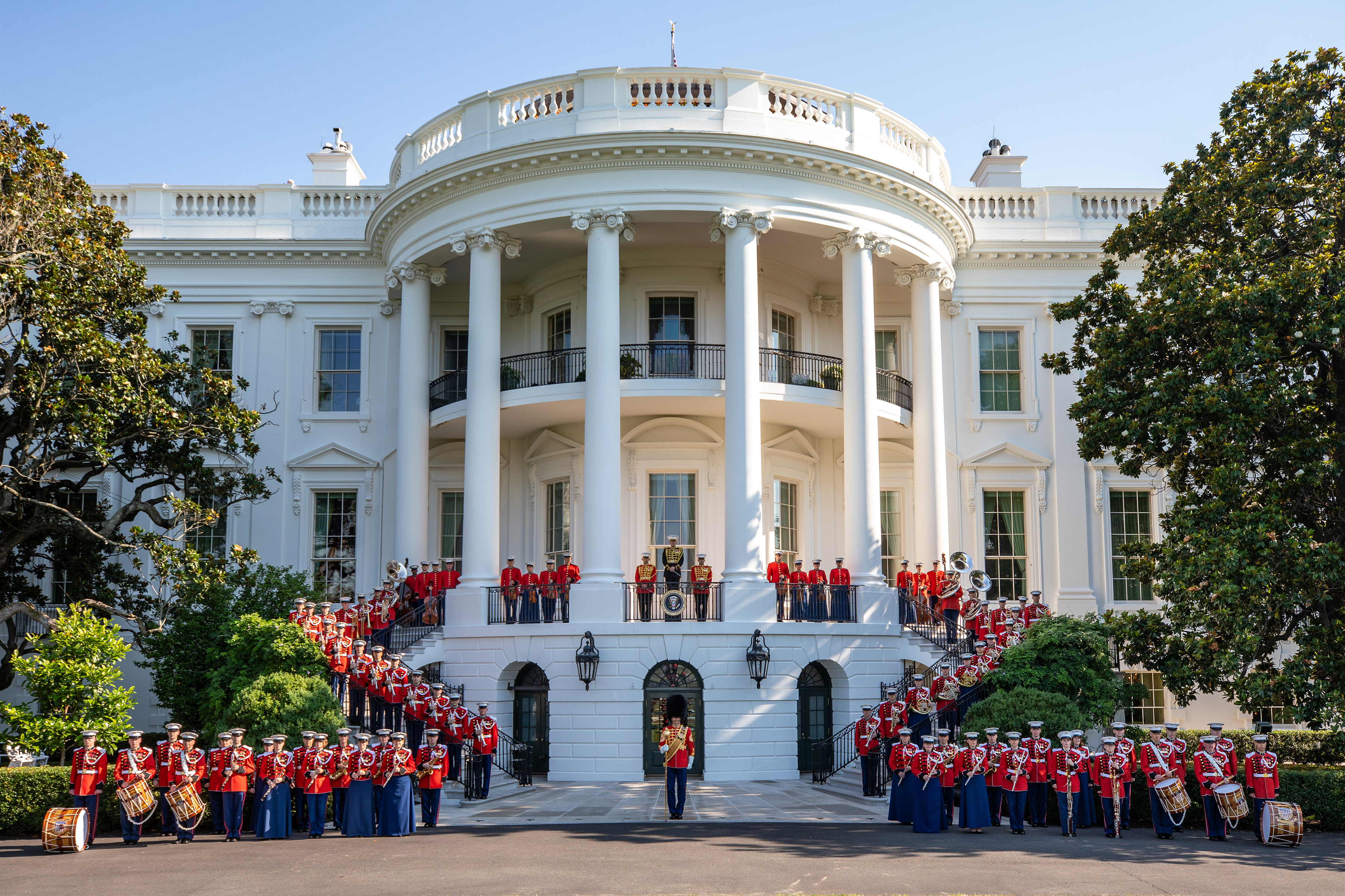 The United States Marine Band at the White House